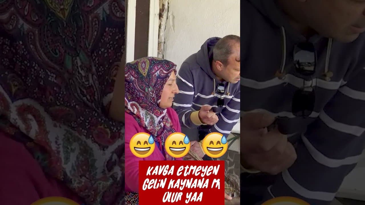 Kavga etmeyen gelin kaynana