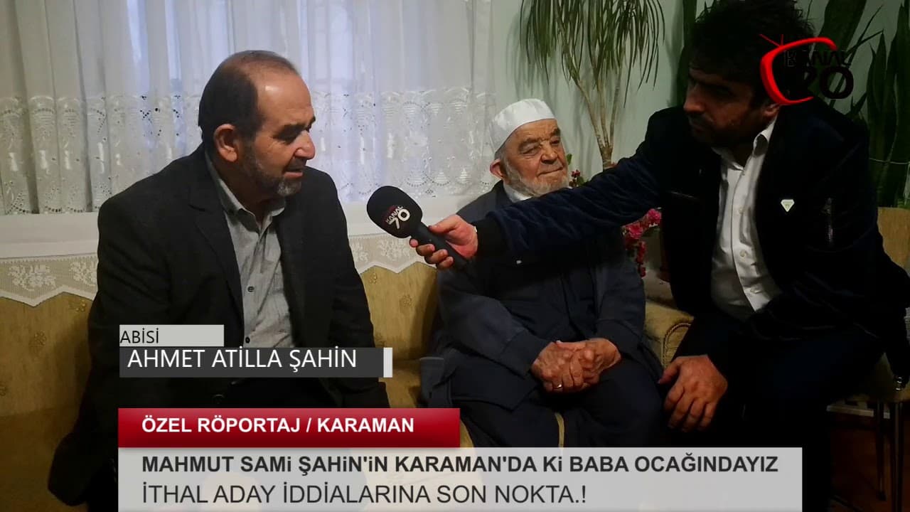 AK Parti Karaman Belediye Başkan Adayı Mahmut Sami Şahin'in Ailesi