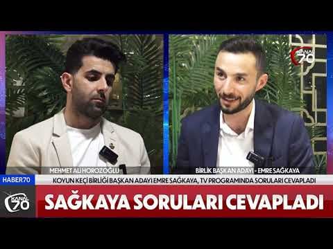 Emre Sağkaya Tv programında soruları cevapladı