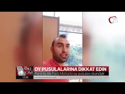 Oy pusulasına dikkat edin