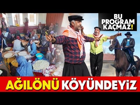 AĞILÖNÜ KÖYÜ (Aktekke Gıda ile Buram Buram Karaman) #köyhayatı