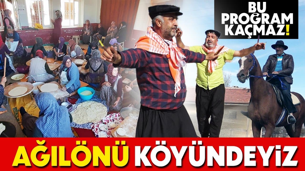 AĞILÖNÜ KÖYÜ (Aktekke Gıda ile Buram Buram Karaman) #köyhayatı