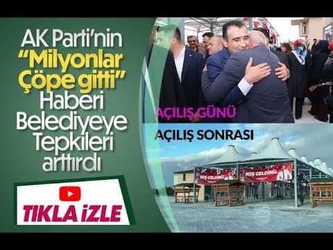 AK Parti’nin Haberi Belediyeye tepkileri arttırdı