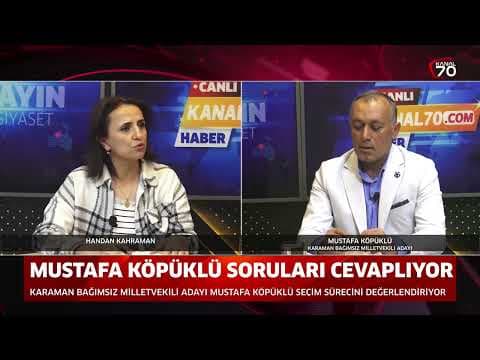 Mustafa Köpüklü Canlı Yayında Soruları Cevapladı
