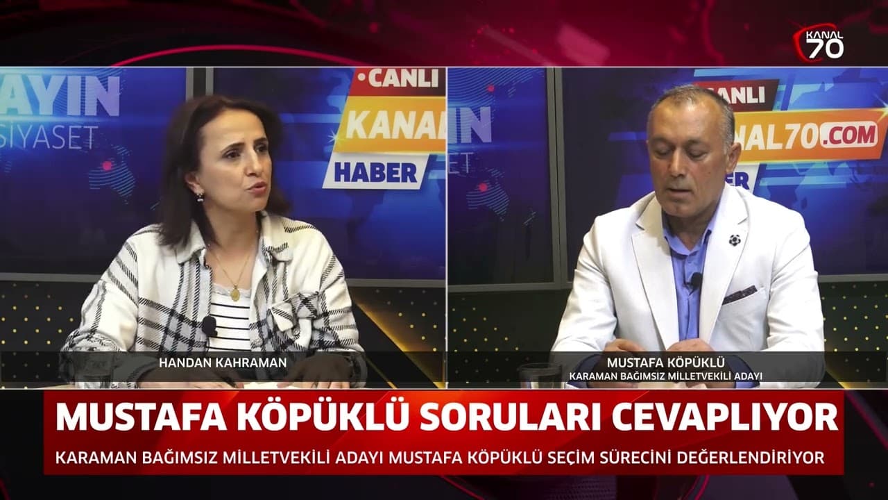 Mustafa Köpüklü Canlı Yayında Soruları Cevapladı