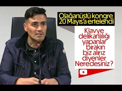 KARAMANFK KONGRESİ 20 MAYIS'A ERTELENDİ