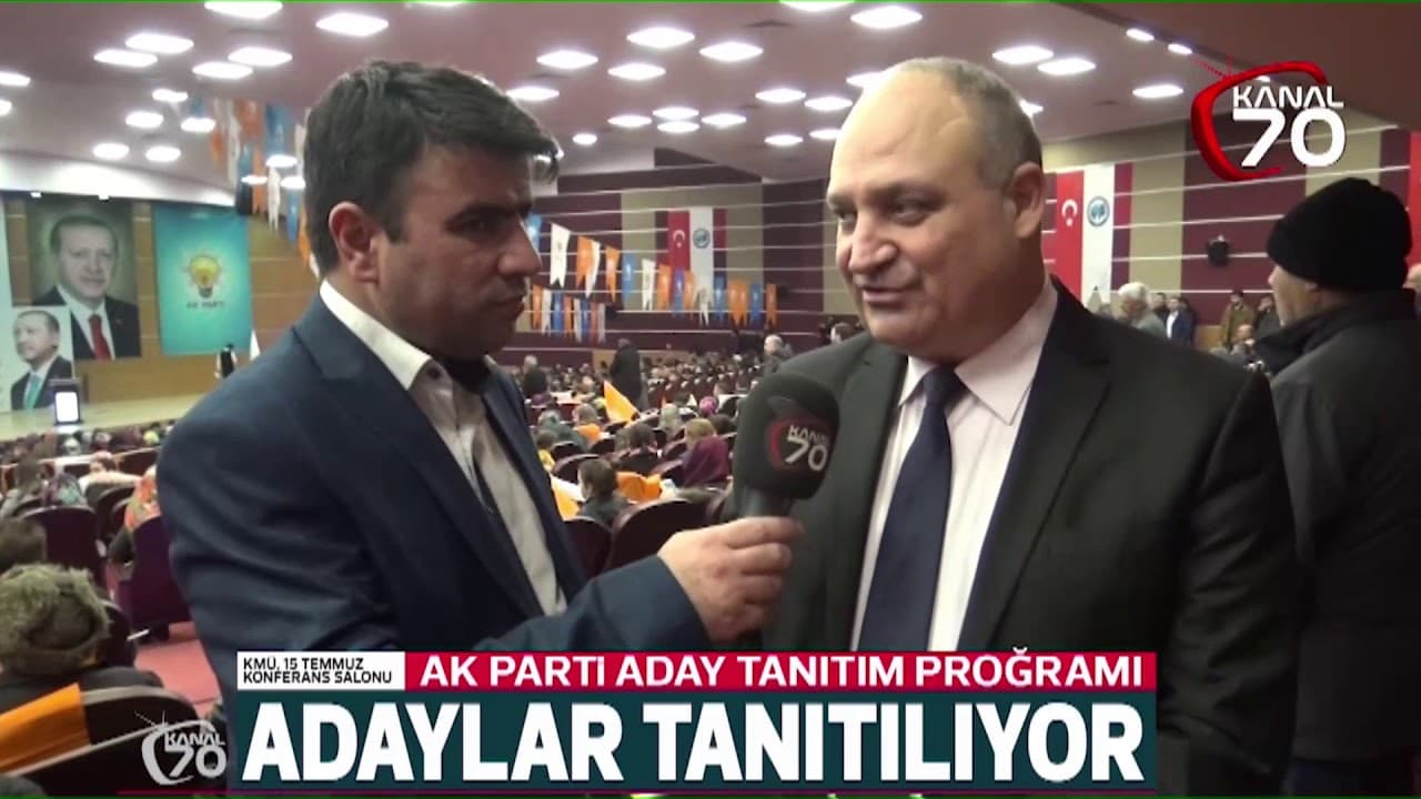 AK Parti Aday Tanıtım Programı   13 Ocak 2019