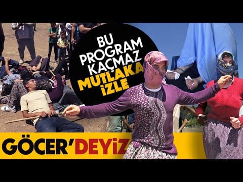 GÖCER KÖYÜ (Aktekke Gıda ile Buram Buram Karaman) #köyhayatı #köykadınları