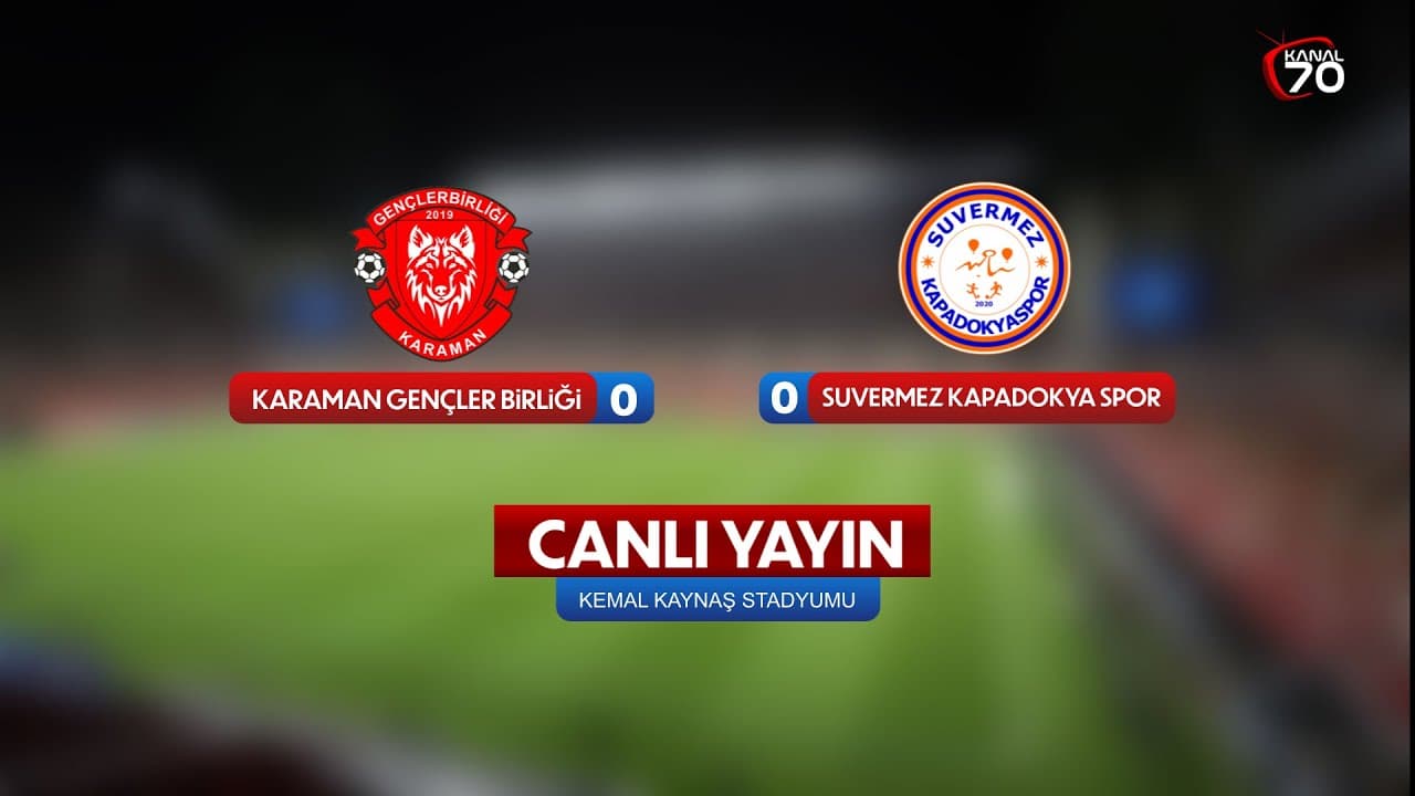 Karaman Gençlerbirliği - Suvermez Kapadokya Spor