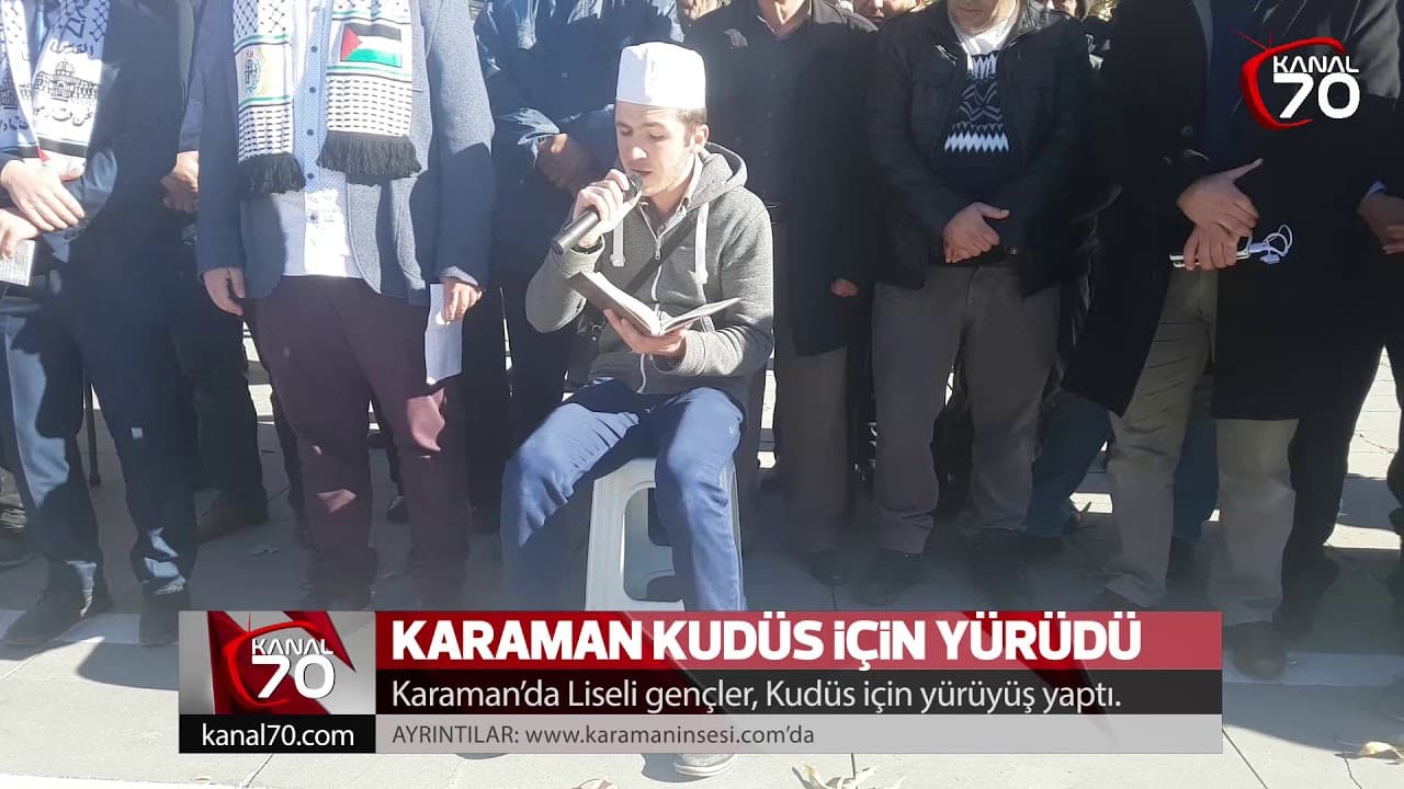 Kudüs yürüyüşü   Karaman