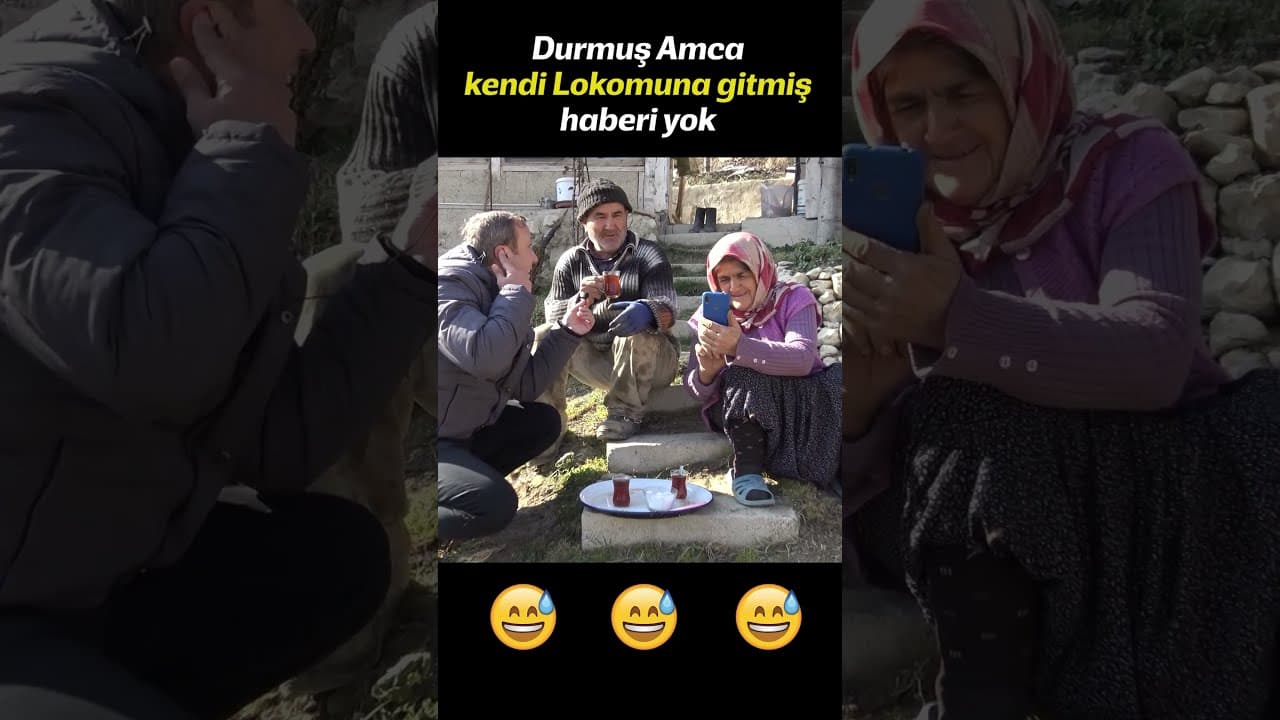 Durmuş amca kendi lokumuna gitmiş haberi yok #köyhayatı #shorts