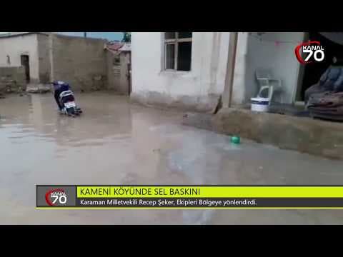 kamenide sel baskını