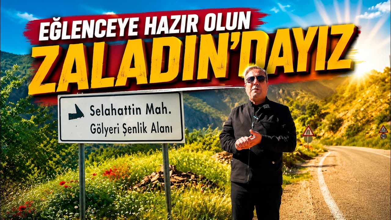 ZALADIN 1. BÖLÜM (Peynirci Adem İle Adım Adım Karaman) #köyhayatı #funny #reklam
