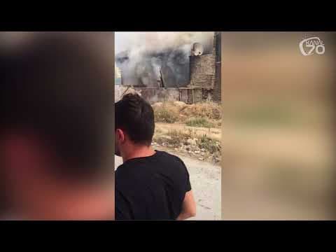Karaman'da Ev yangını