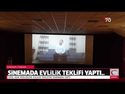 SİNEMA DA EVLİLİK TEKLİFİ   02 Temmuz 2019