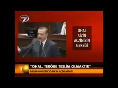 Erdoğan, OHAL Hakkında ne söylemişti.