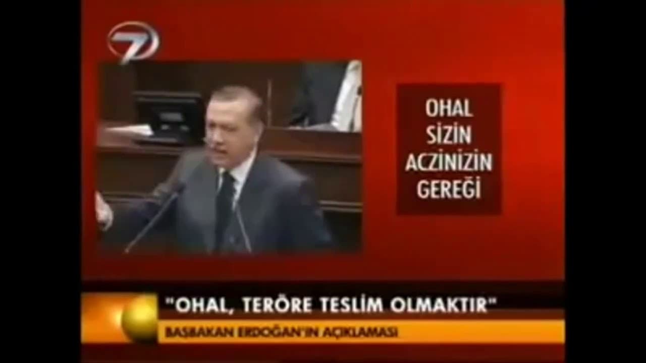 Erdoğan, OHAL Hakkında ne söylemişti.