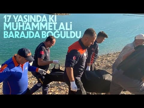 Karaman’da baraj gölüne giren 17 yaşındaki genç boğuldu