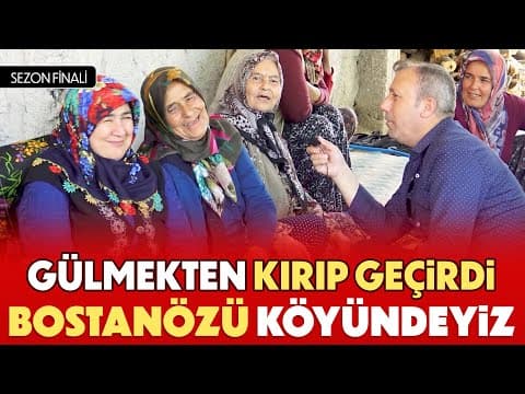 BOSTANÖZÜ KÖYÜ (Aktekke Gıda ile Buram Buram Karaman) #köyhayatı #köykadınları