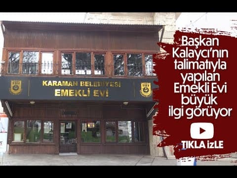 Emekli evi büyük ilgi görüyor