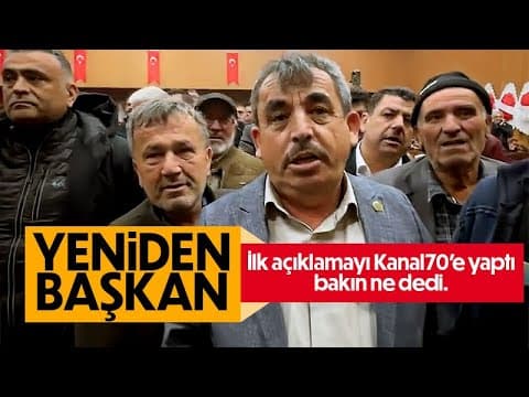 YÜCEL YAMAN YENİDEN BAŞKAN SEÇİLDİ