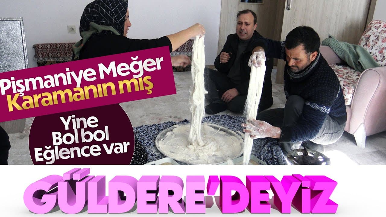 GÜLDERE KÖYÜ (Aktekke Gıda ile Buram Buram Karaman) #köyhayatı