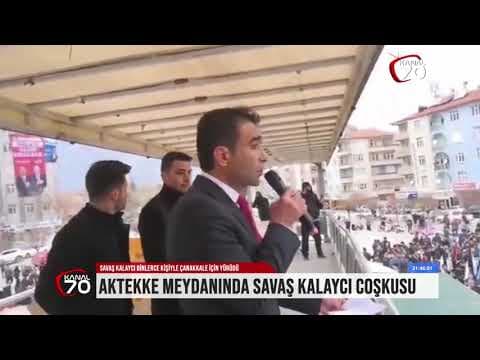 SAVAŞ KALAYCI AKTEKKE MİTİNGİ
