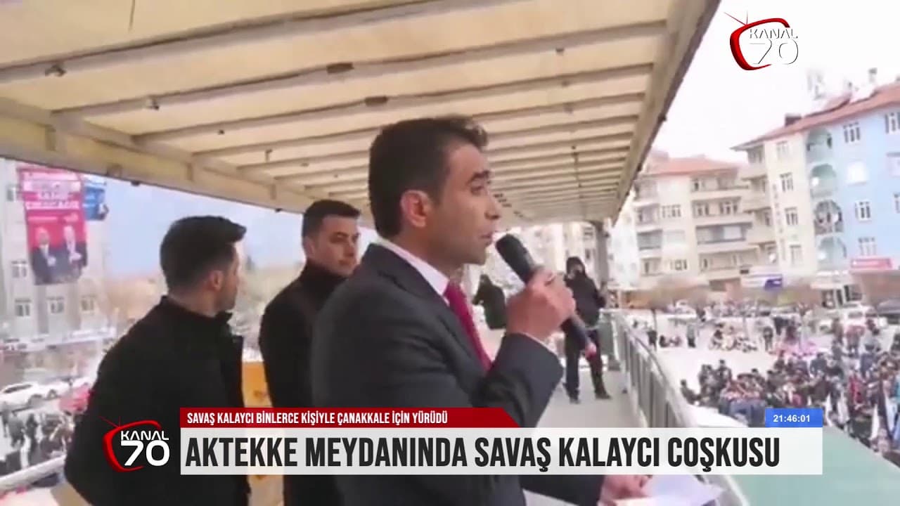 SAVAŞ KALAYCI AKTEKKE MİTİNGİ