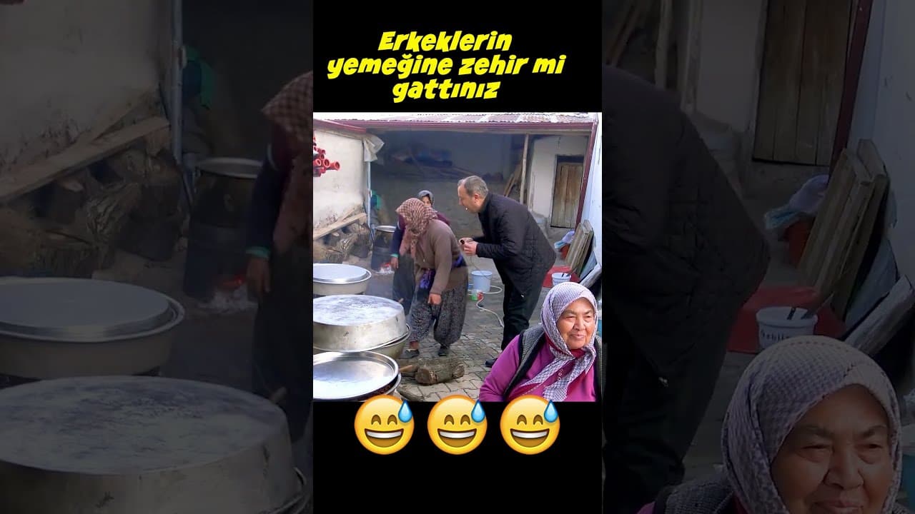 Erkeklerin yemeğine zehir mı koydun😂😂😂 #komik