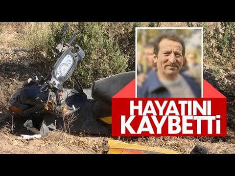 Takla atan motosikletin sürücüsü hayatını kaybetti.
