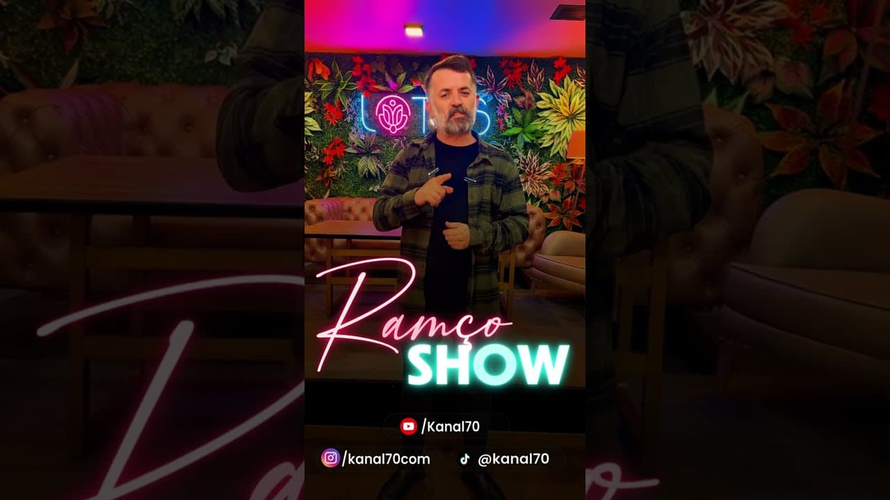 Ramço Show Cumartesi Akşamları Kanal70 de #shorts #müzik #eğlence