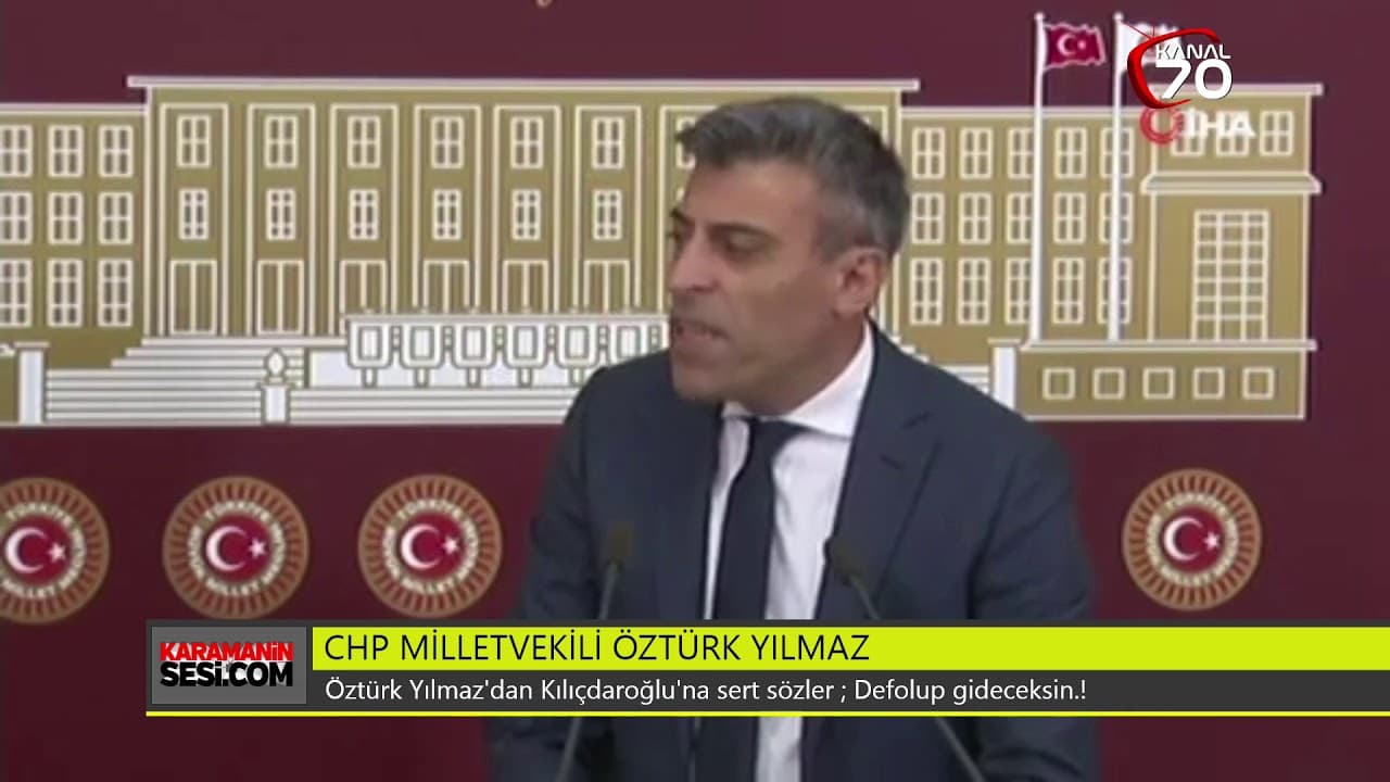 Öztürk Yılmaz'dan Kılıçdaroğlu'na sert sözler