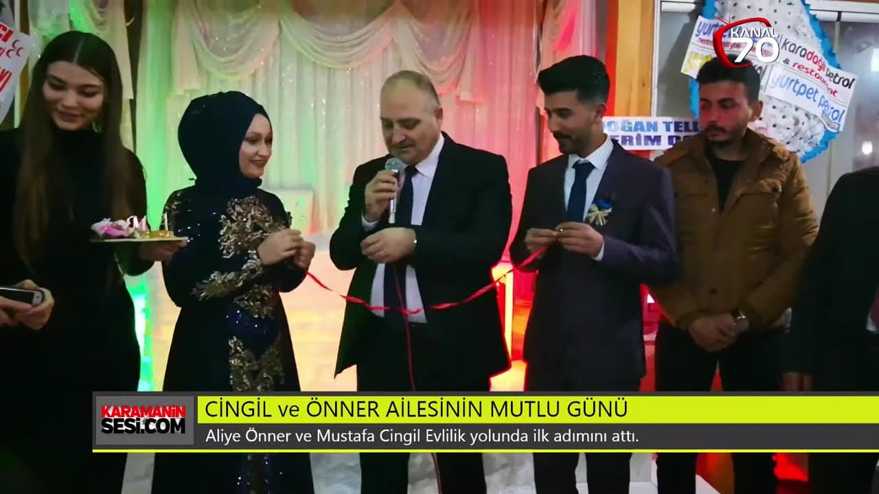 Mustafa Cingil ve Aliye Önner ilk adımı attılar.