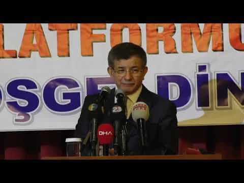 Ahmet Davutoğlu'nun Elazığ konuşması