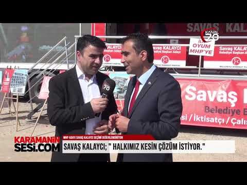 SAVAŞ KALAYCI 31 MART RÖPORTAJI