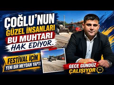 Karaman'ın Çoğlu Köyü, düzenlenecek Büyük Çoğlu Festivali'ne hazırlanıyor.