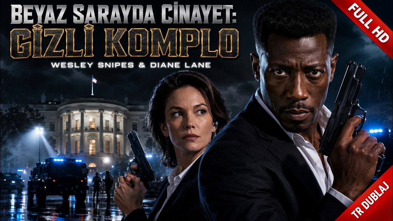  BEYAZ SARAYDA CİNAYET: GİZLİ KOMPLO | Wesley Snipes & Diane Lane | Aksiyon Suç | FHD | Türkçe Dublaj