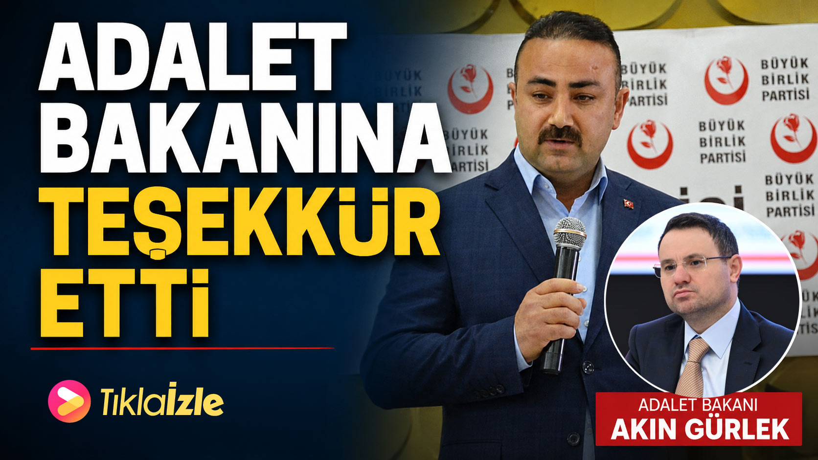 Mesut Soyfidan Adalet Bakanına teşekkür etti